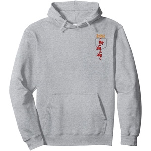 Faux Pocket Pullover Hoodie(Heather Grey)