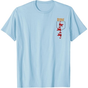 Faux Pocket T-Shirt(Baby Blue)