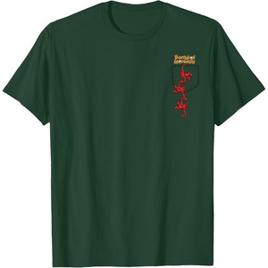 Faux Pocket T-Shirt(Dark Green)