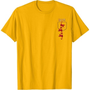 Faux Pocket T-Shirt(Golden Yellow)
