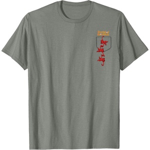 Faux Pocket T-Shirt(Olive Heather)