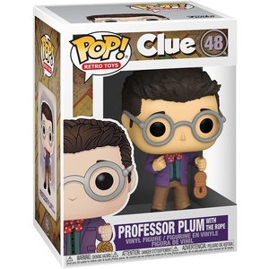 Funko Pop! Retro Toys: Clue – Professor Plum with Rope(Pop! Vinyl)