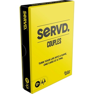 Hasbro Games SERVD Couples Game – Hilarious Real-Life Card Game for Partners – Funny Gifts for Anniversary, Date Nights, Valentine’s Day – 2 Players – Ages 17+(Couples)
