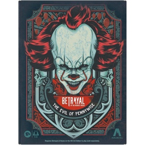 Hasbro Gaming Avalon Hill Betrayal at the Neibolt House: The Evil of Pennywise Expansion | Ages 17+ | 3-6 Players