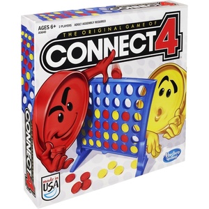 Hasbro Gaming Connect 4 Classic Grid, 4 in a Row Game, Strategy Board Games for Kids, 2 Players for Family and Kids, Easter Gifts for Boys and Girls, Ages 6+(ONE SIZE)