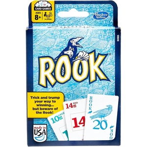 Hasbro Gaming Rook Card Game | Family Games for Kids, Teens, and Adults | 2 to 6 Players | Bidding and Trick-Taking Games | Fun Summer Activities | Vacation Travel Essentials | Ages 8+(standart)