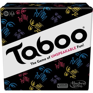 Hasbro Gaming Taboo Classic Game, Party Word Guessing Game for Adults and Teens, Board Game for 4+ Players Ages 13 and Up
