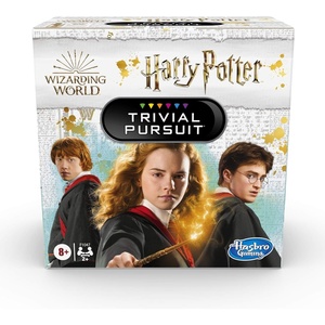 Hasbro Gaming Trivial Pursuit: Wizarding World Harry Potter Edition Compact Trivia Game, 2+ Players, 600 Trivia Questions, 8+ (Amazon Exclusive)