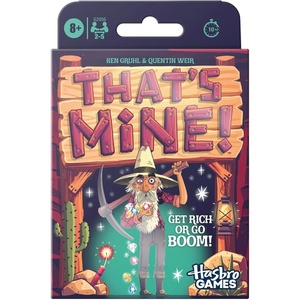 Hasbro that’s Mine! Card Game | Ages 8 and Up | 2 to 5 Players | 20 Mins. | Fast and Easy Family Games for Kids, Teens, and Adults