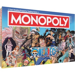 Monopoly: One Piece Edition Board Game | Buy, Sell, Trade with Popular Characters from the Manga & Anime Series | Featuring 9 Miniature Tokens | Officially Licensed Merchandise and Collectible