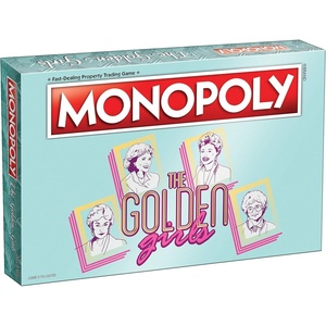 Monopoly: The Golden Girls Board Game | Buy, Sell, Trade Fan-Favorite Locations | Classic Monopoly Game Featuring Golden Girls TV Show Theme | Officially-Licensed Golden Girls Merchandise