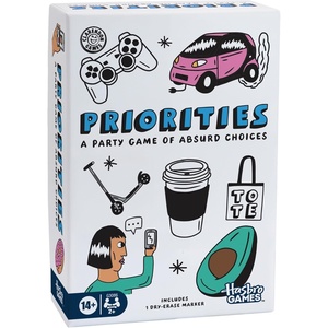 Priorities Game | A Party Game of Absurd Choices | Hilarious Card Games for Adults and Teens | Ages 14+ | 2+ Players | 30 Mins.