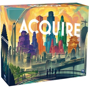 Renegade Game Studios Acquire Strategy Board Game 2-6 Players, Classic & Tycoon Modes, Ages 12+