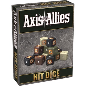 Renegade Game Studios Axis & Allies: Hit Dice – 72 Premium Dice with Military Duffel Bag Strategy Game Upgrade