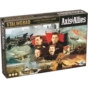Renegade Game Studios Games Axis & Allies Stalingrad WWII Strategy Board Game with 150+ Miniatures, Two Player Tactics, Ages 14+