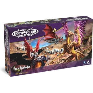 Renegade Game Studios Heroscape Age of Annihilation Master Set Strategy Board Game with 20 Miniatures, Terrain Tiles, 2 Players, Ages 14+