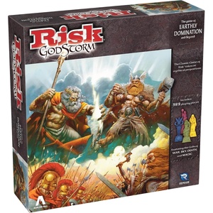 Renegade Game Studios Risk Godstorm: Ancient Civilization Strategy Board Game, 382 Miniatures, 2-5 Players, Ages 10+