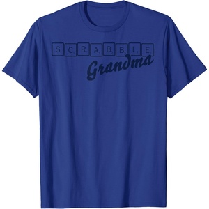 Scrabble Grandma Tiles T-Shirt(Royal Blue)