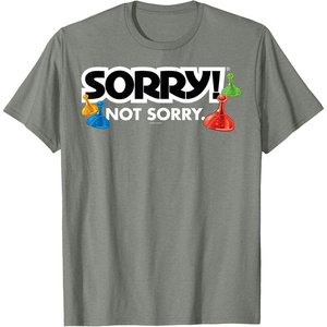 Sorry Not Sorry Logo T-Shirt(Olive Heather)