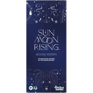 Sun Moon Rising Game (2nd Edition) | 300 Zodiac Inspired Conversation Cards | Astrology Themed Party Games for Adults | Ages 17+ | 3-6 Players