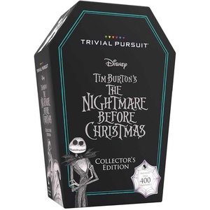 TRIVIAL PURSUIT: Disney Tim Burton’s The Nightmare Before Christmas | Collectible Trivia Board Game Featuring 420 Questions from Classic Stopmotion Film | Officially-Licensed Disney Game & Merchandise