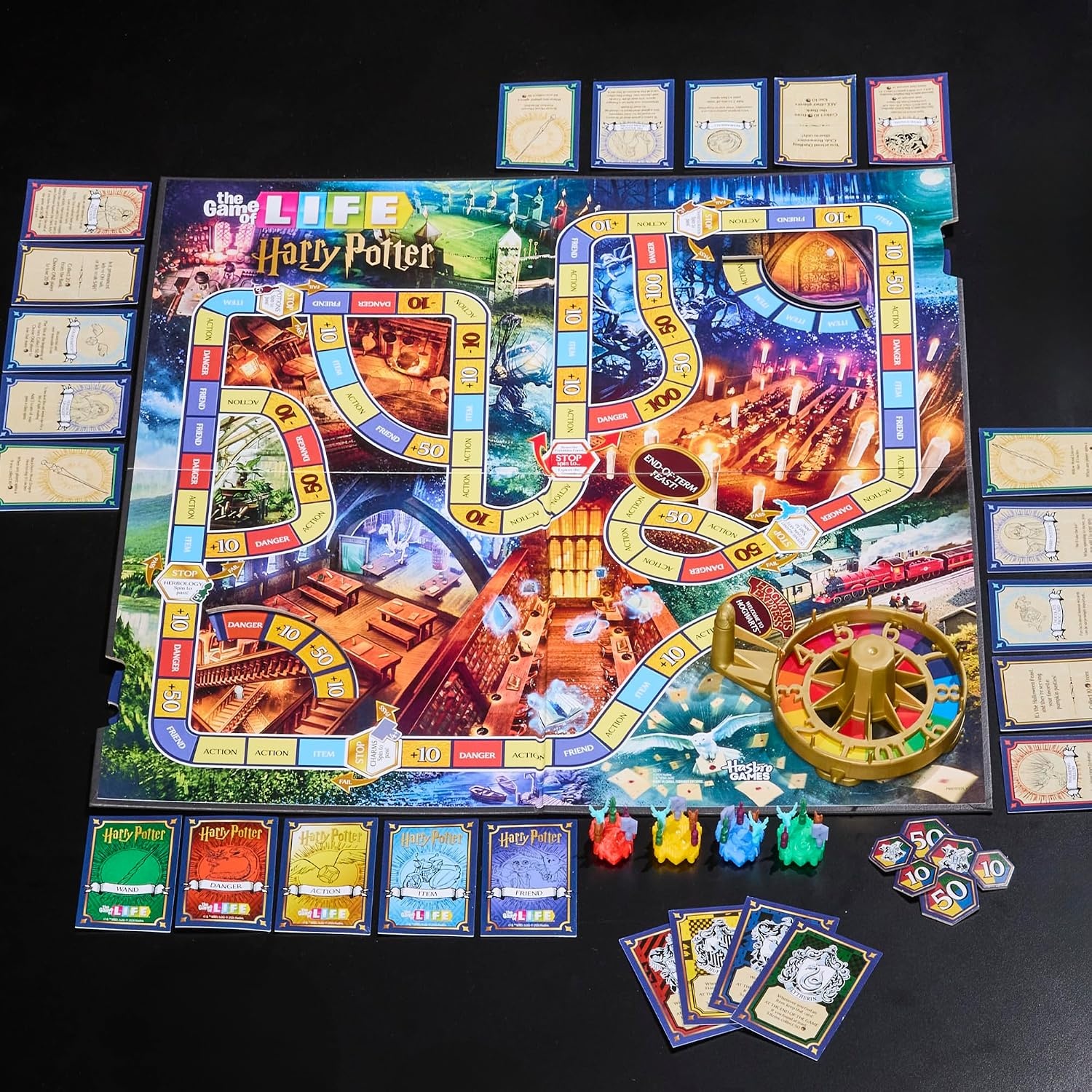 image:imageThe Game of Life Harry Potter Edition Board Game Fun Family Games for Kids Teens and Adults 2 to 4 Players Ages 8The Game of Life HARRY POTTER