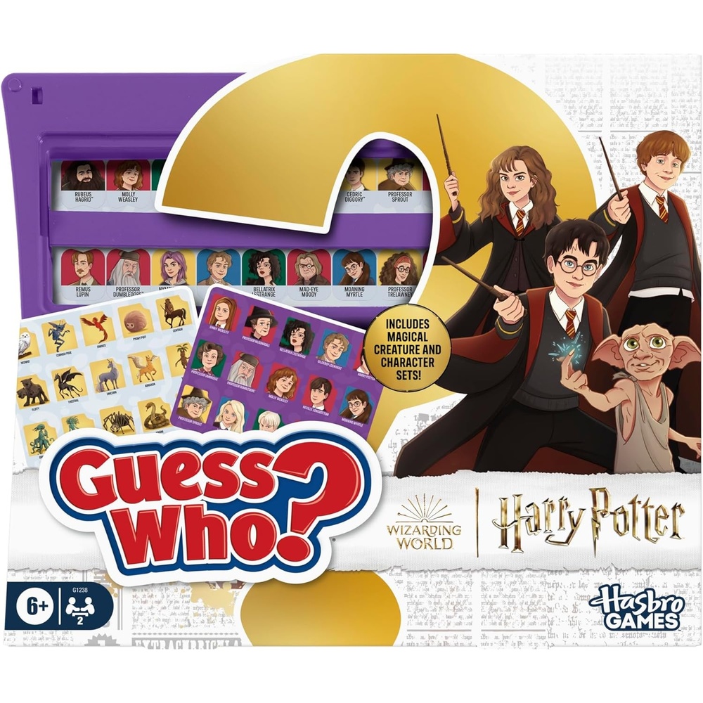 image:imageThe Game of Life Harry Potter Edition Board Game Fun Family Games for Kids Teens and Adults 2 to 4 Players Ages 8Guess Who HARRY POTTER