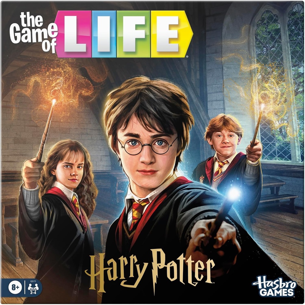 image:imageThe Game of Life Harry Potter Edition Board Game Fun Family Games for Kids Teens and Adults 2 to 4 Players Ages 8The Game of Life HARRY POTTER